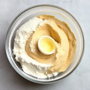 Start by preheating your oven to 350°F (175°C). Line a baking sheet with parchment paper or a silicone baking mat for easy cleanup. In a medium bowl, whisk together the flour, baking soda, and salt. Set it aside. In a separate large bowl, cream together the softened butter and sugar until the mixture becomes light and fluffy. This should take about 2 minutes. Add the egg, orange zest, orange juice, and vanilla extract, mixing well until the dough is smooth.