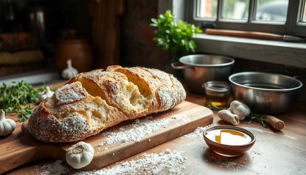 sourdough garlic bread