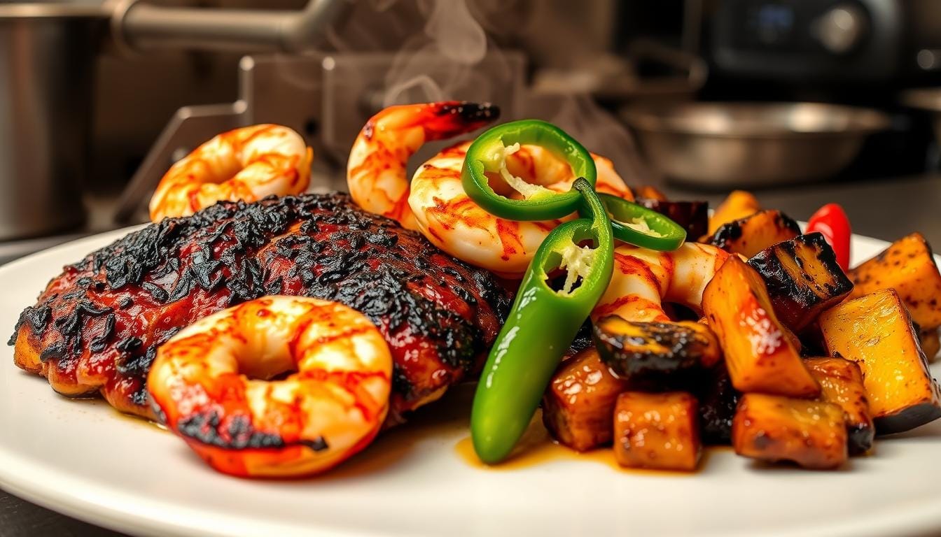 blackened recipes with green pepper