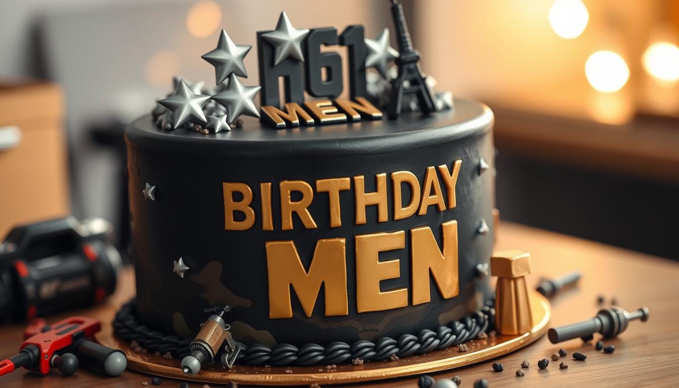birthday cake for men