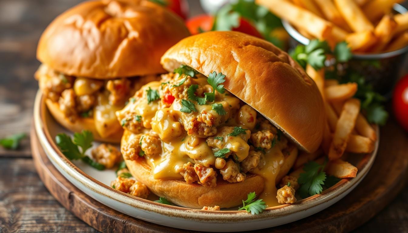 cheesy chicken sloppy joe recipes