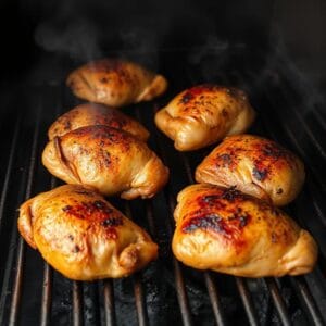 chicken thighs on smoker