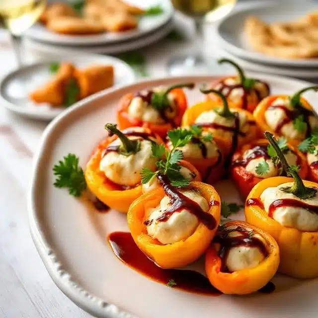 Cream Cheese Stuffed Peppers Recipe | Easy & Delicious