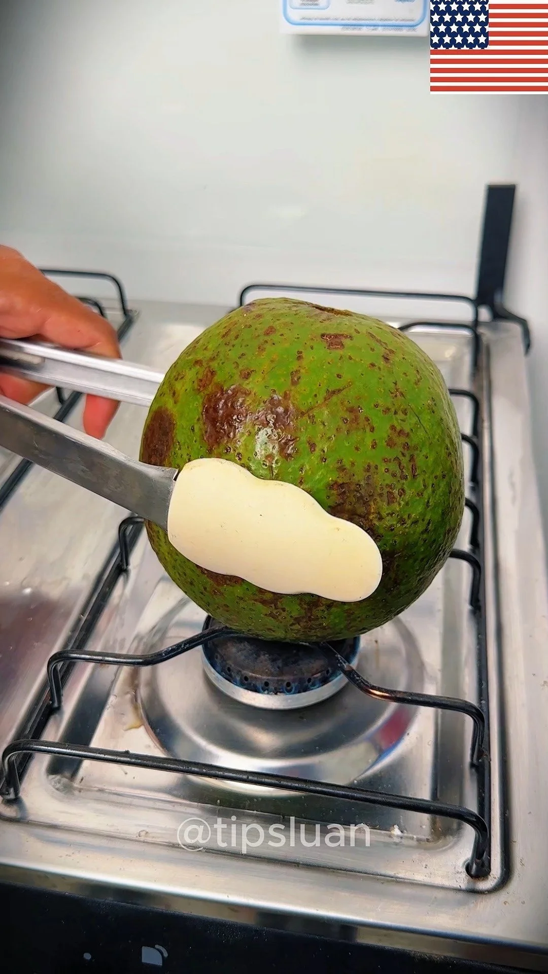 Cooking avocado on stovetop for delicious meal enhancements